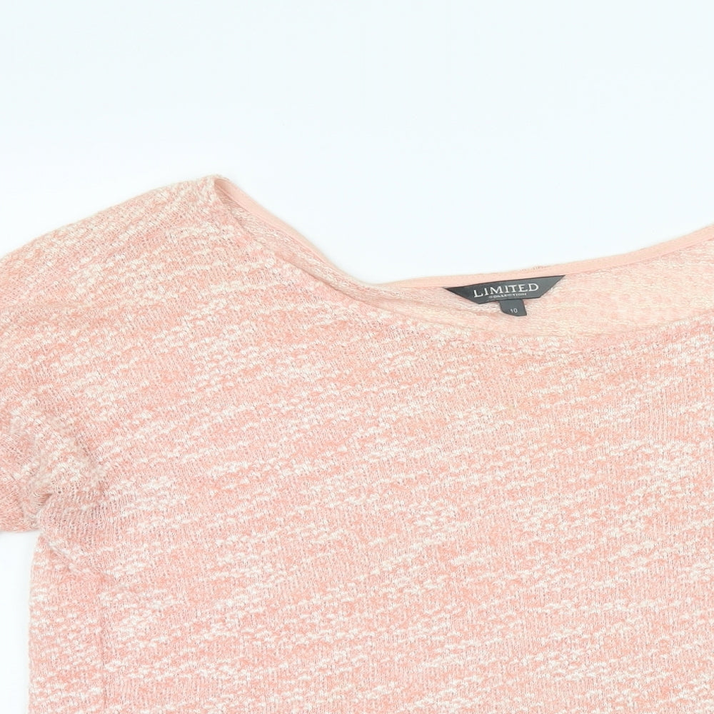 Womens UK Size 10 Limited Collection Pink Basic T-Shirt