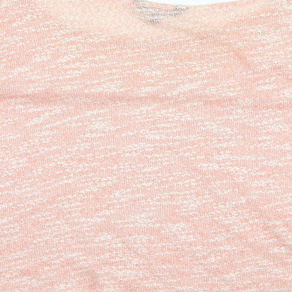 Womens UK Size 10 Limited Collection Pink Basic T-Shirt