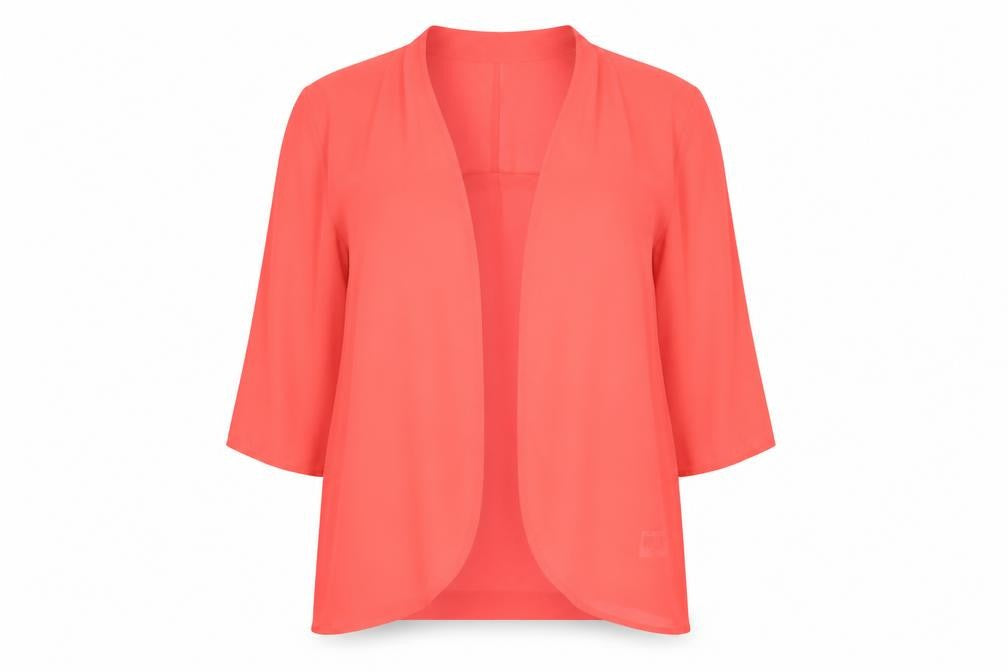 Womens UK Size 12 Divided by H&M Orange Basic Blouse
