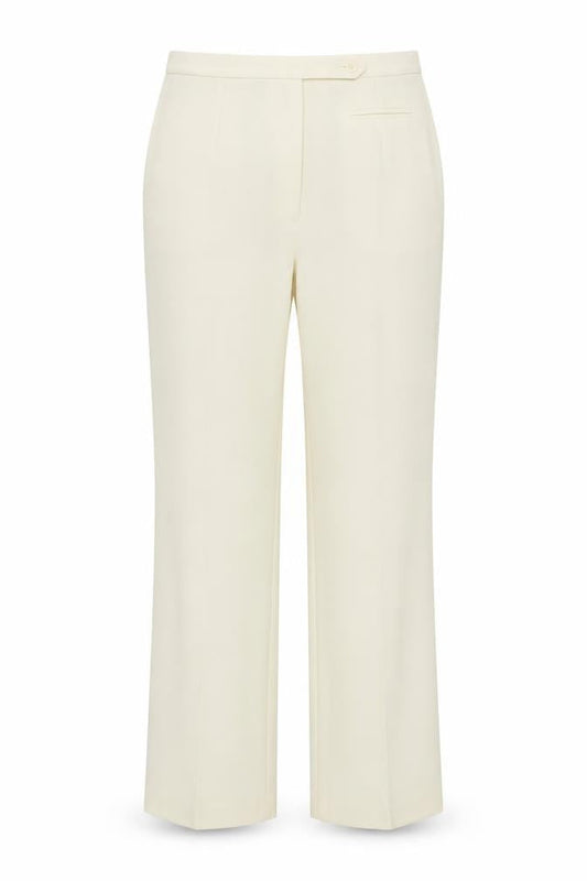 Womens UK Size 14 Bay Regular Fit  Ivory Trousers