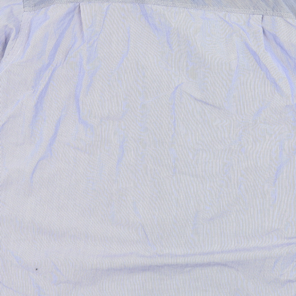 Mens UK Size M NEXT Blue  Button-Up Long Sleeve Casual Shirt