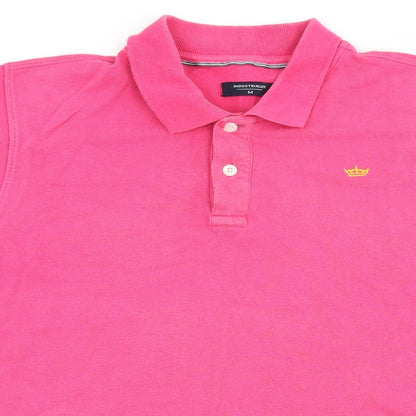 Industrialize  Mens Pink  Jersey  Polo Size M