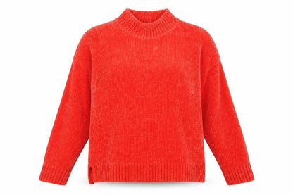 F&F Womens Red  Knit Pullover Jumper Size 14
