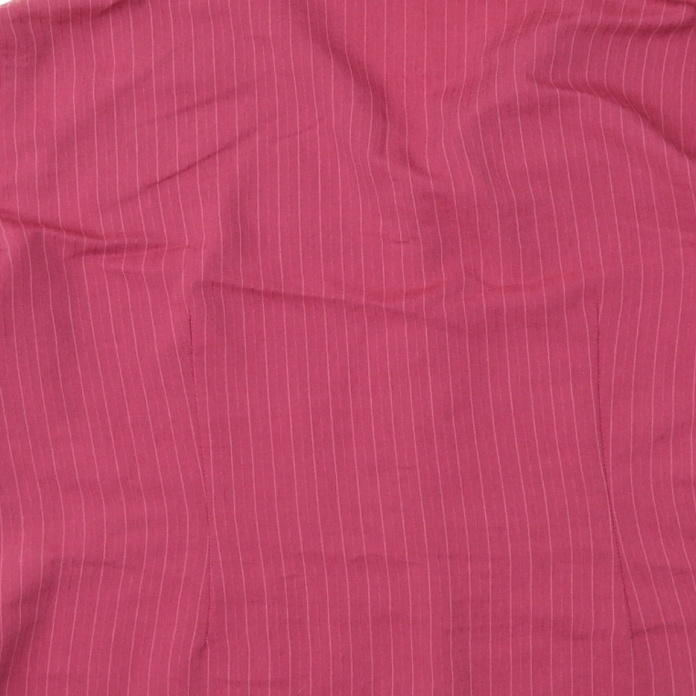 Womens UK Size 16 Dorothy Perkins Pink Basic Blouse