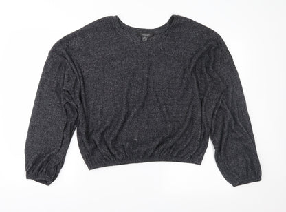 Primark Womens Grey   Pullover Jumper Size M