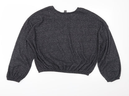 Primark Womens Grey   Pullover Jumper Size M