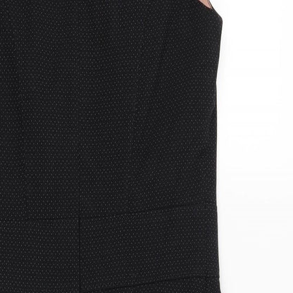 F&F Womens Black Polka Dot  Shift  Size 10