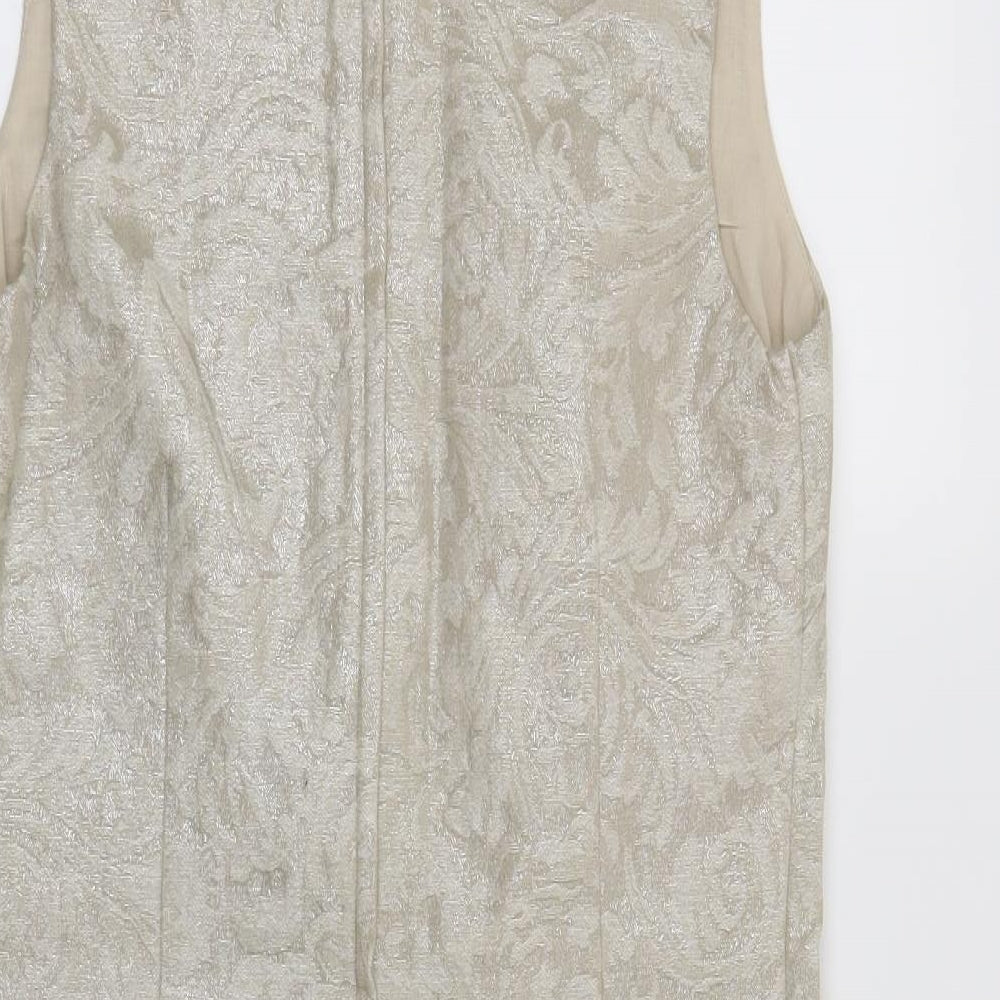 Armosphere Womens Beige Floral  Shift  Size 12