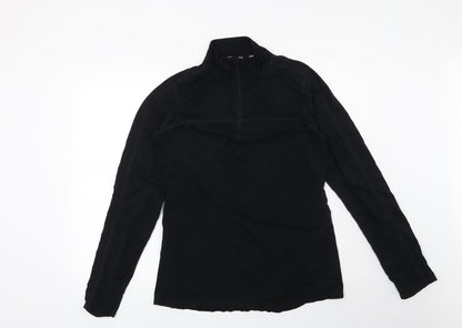 TCA Womens Black   Pullover Sweatshirt Size L