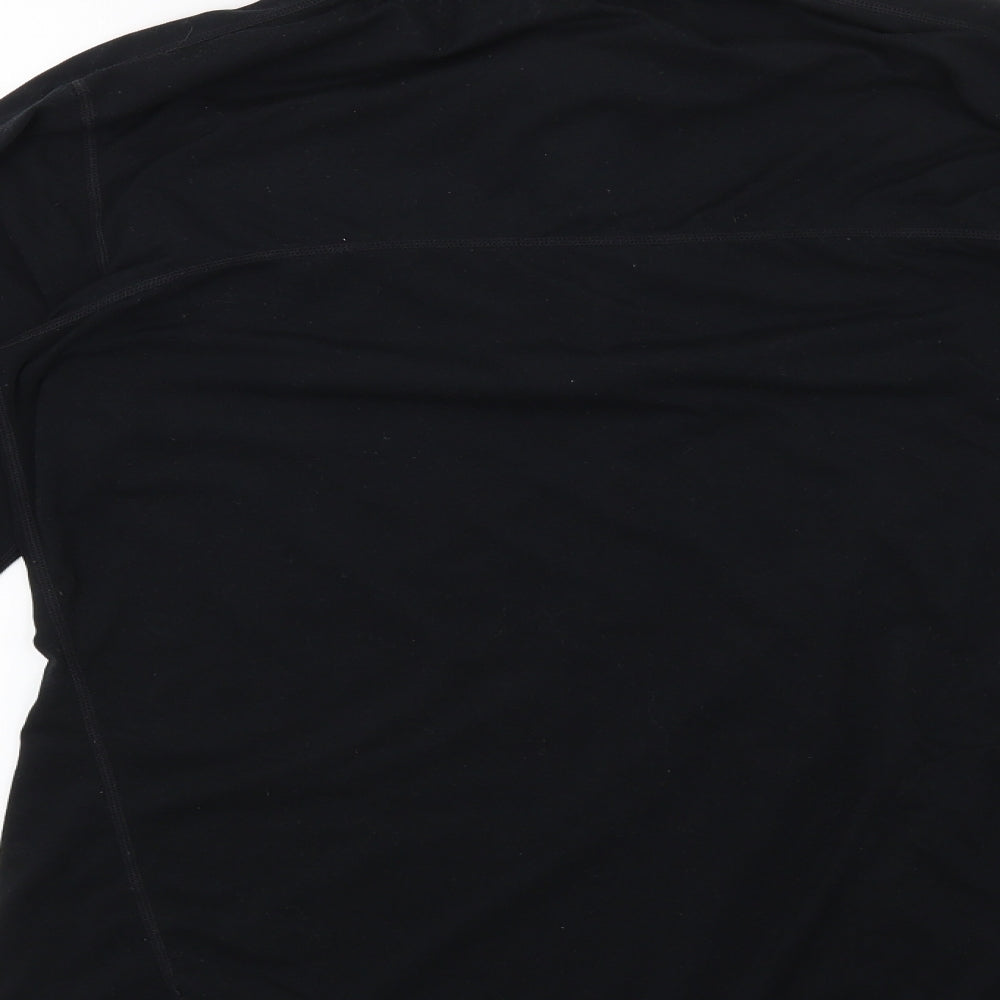 TCA Womens Black   Pullover Sweatshirt Size L
