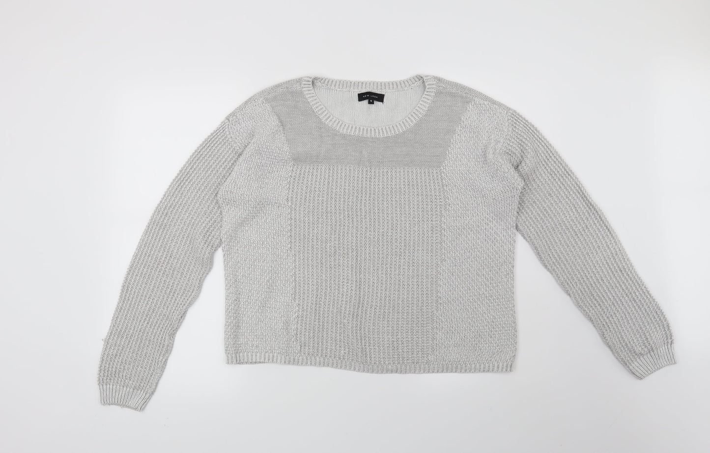 New Look Womens Grey   Pullover Jumper Size 12