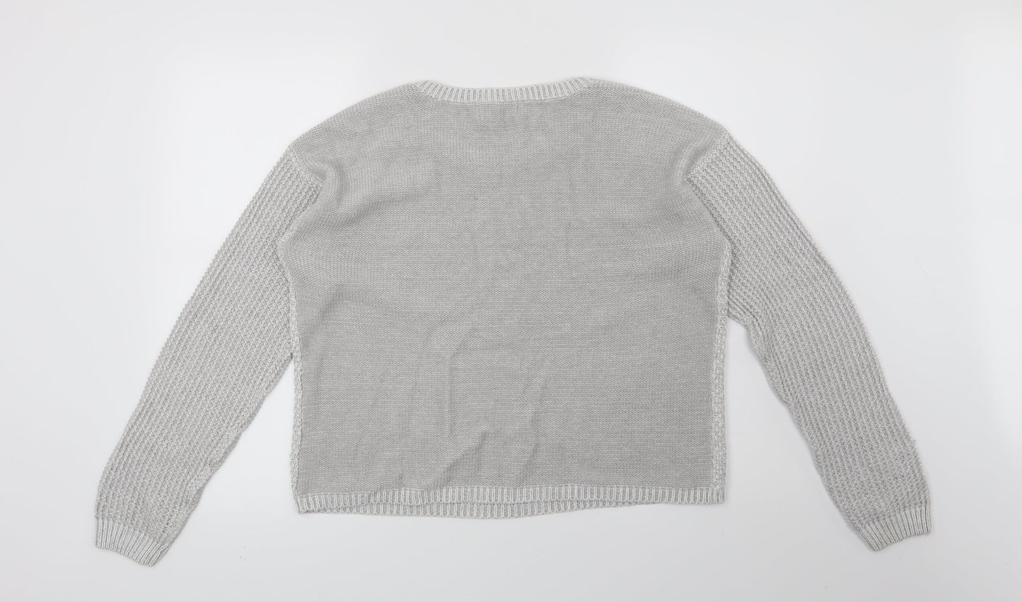 New Look Womens Grey   Pullover Jumper Size 12