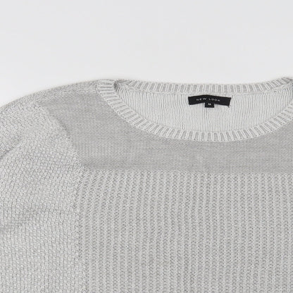 New Look Womens Grey   Pullover Jumper Size 12