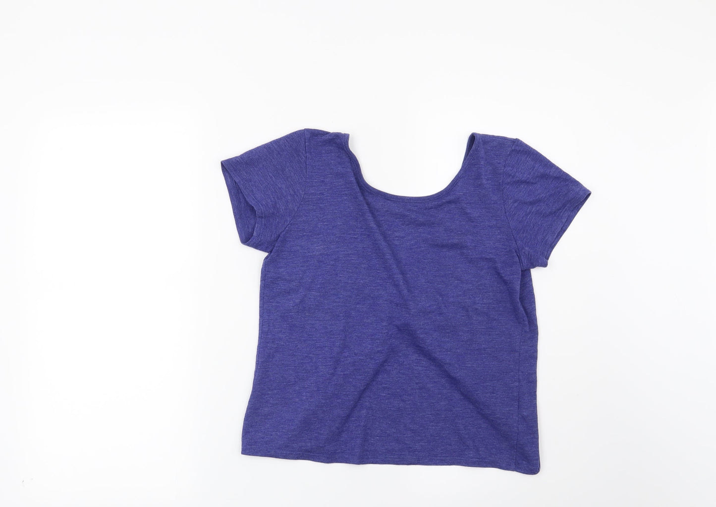 dELiA*s Womens Purple   Basic T-Shirt Size M