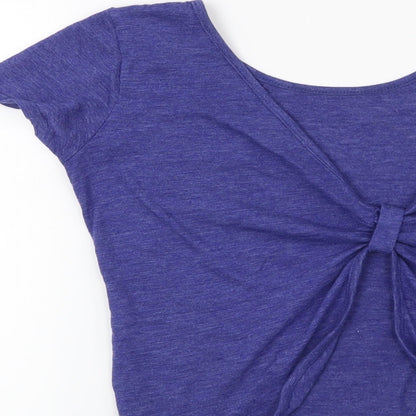 dELiA*s Womens Purple   Basic T-Shirt Size M