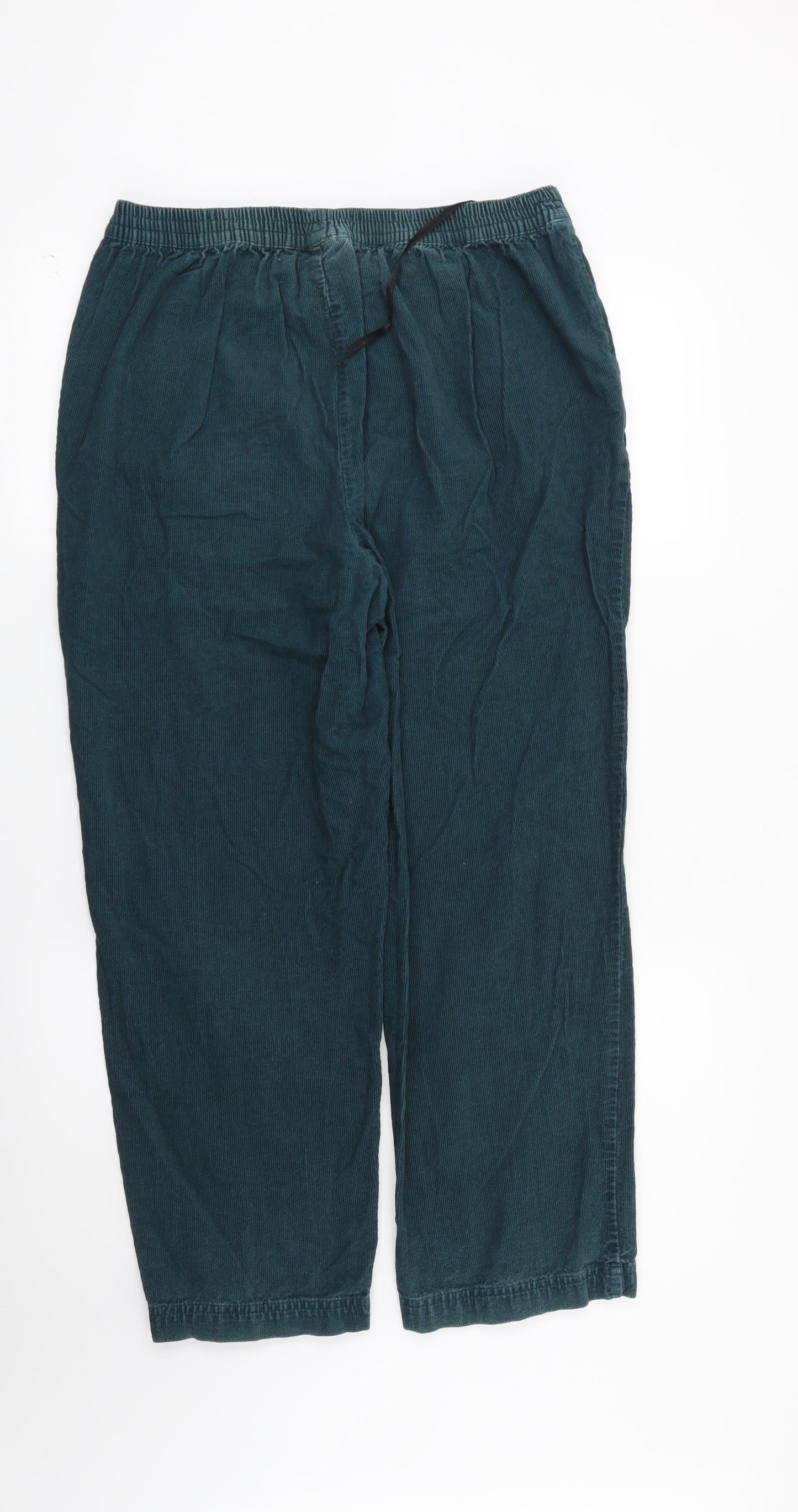 EWM Womens Green   Straight Jeans Size 14 L26 in