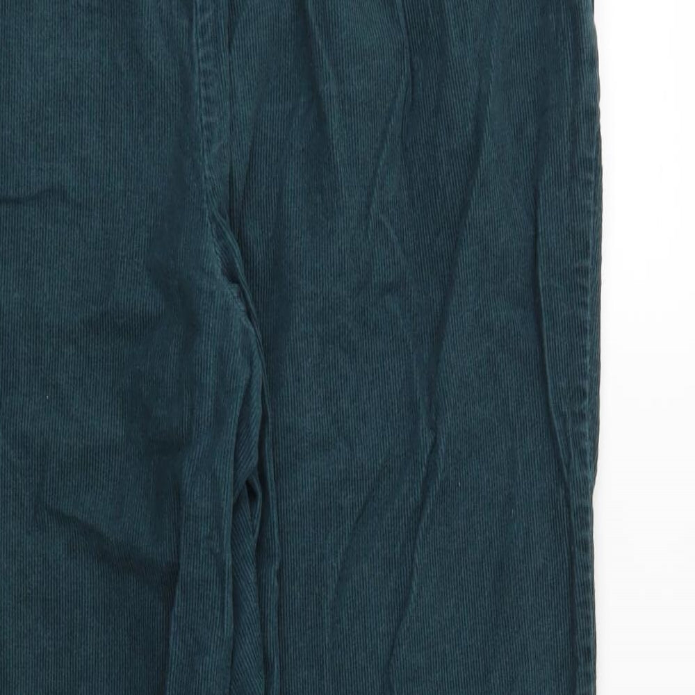 EWM Womens Green   Straight Jeans Size 14 L26 in