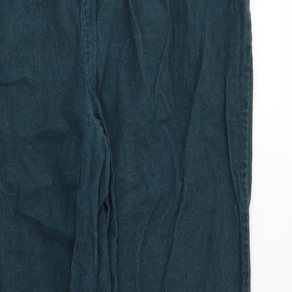 EWM Womens Green   Straight Jeans Size 14 L26 in