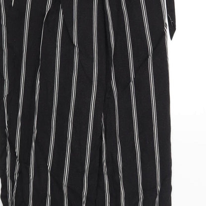 Womens UK Size 6 H&M Regular Fit  Black Trousers