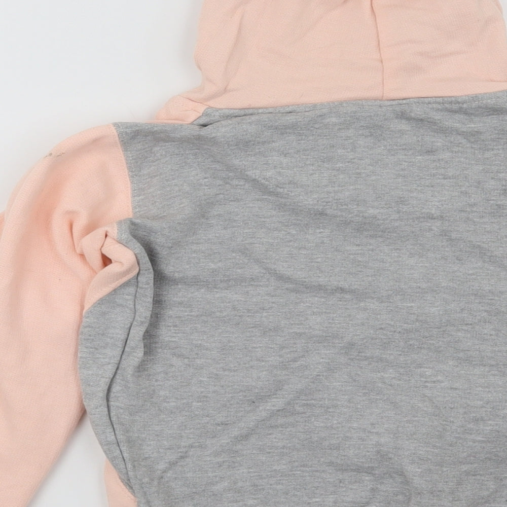 Lee Cooper Girls Pink   Pullover Hoodie Size 9-10 Years