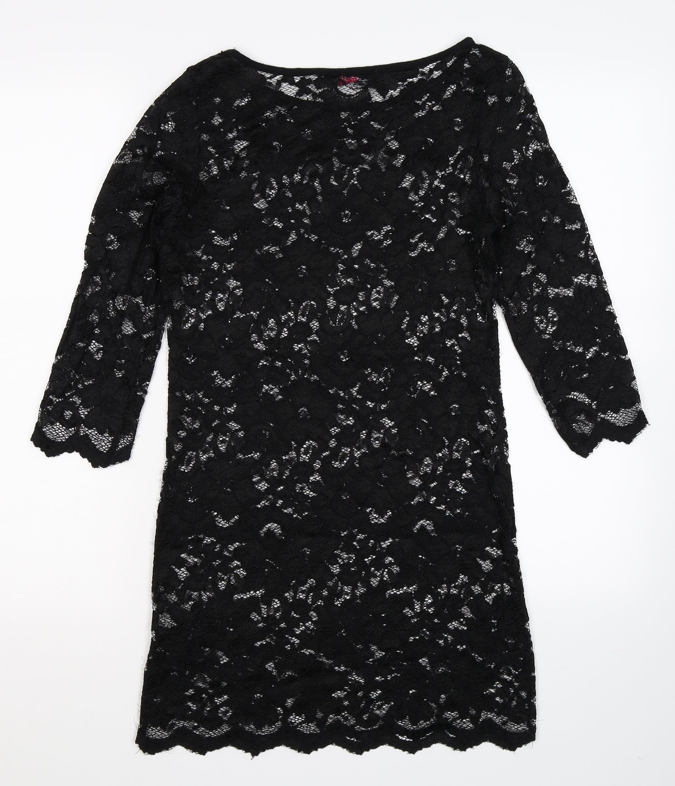 ASOS Womens Black  Lace Mini  Size 10