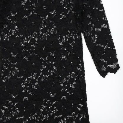 ASOS Womens Black  Lace Mini  Size 10