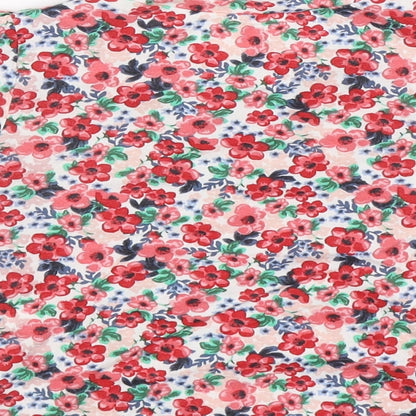 H&M Girls Multicoloured Floral  Basic T-Shirt Size S