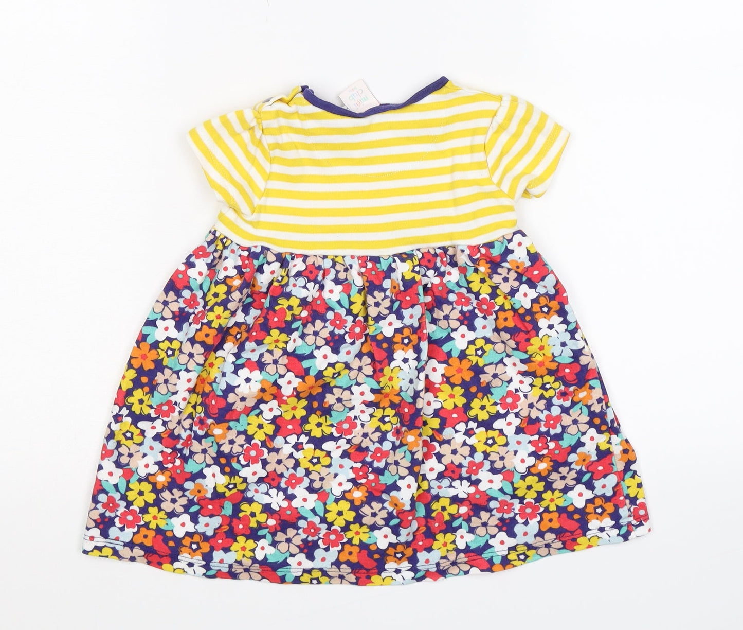 Mini Club Girls Multicoloured Floral  Fit & Flare  Size 6-9 Months