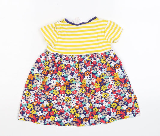Mini Club Girls Multicoloured Floral  Fit & Flare  Size 6-9 Months