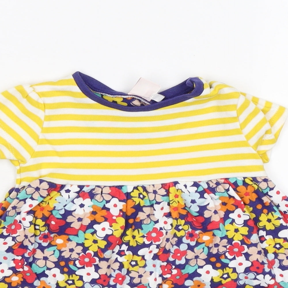 Mini Club Girls Multicoloured Floral  Fit & Flare  Size 6-9 Months
