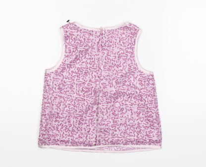 Marks and Spencer Girls Pink   Basic T-Shirt Size 4-5 Years