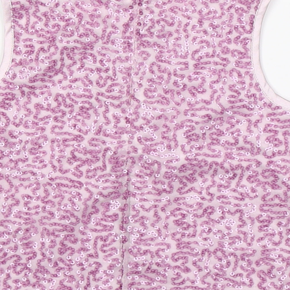 Marks and Spencer Girls Pink   Basic T-Shirt Size 4-5 Years