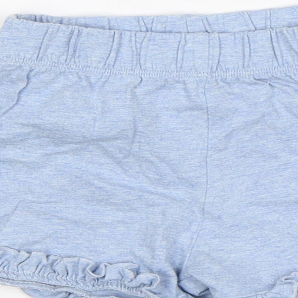 George Baby Blue   Cropped Trousers Size 6-9 Months  - Shorts