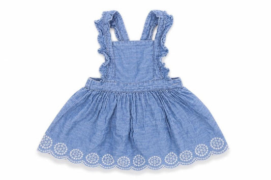 Primark Girls Blue  Denim Fit & Flare  Size 6-9 Months
