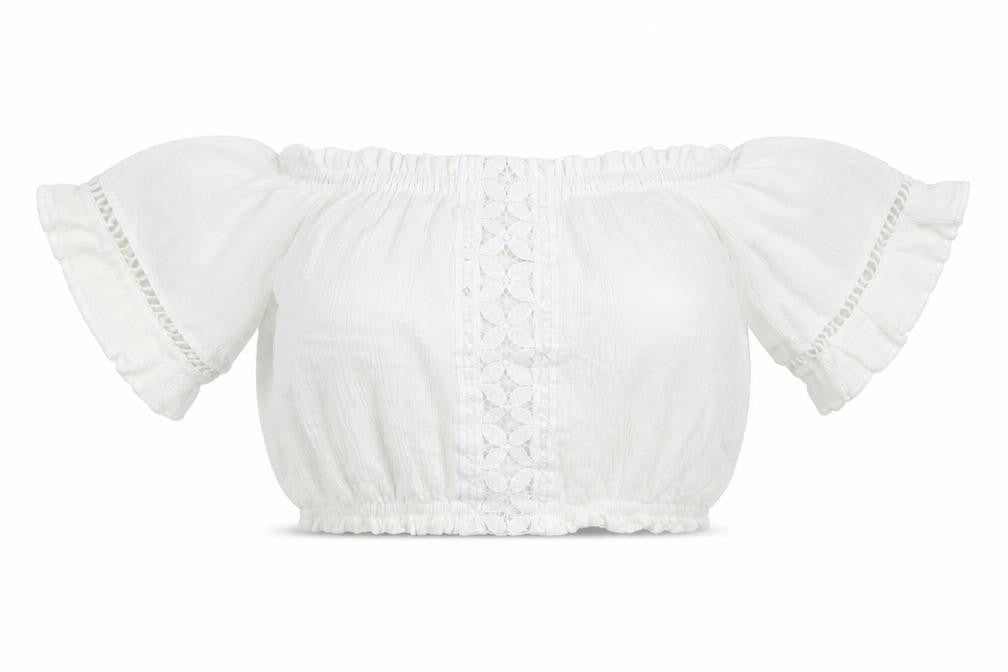 Womens UK Size 10 Divided White Basic Blouse