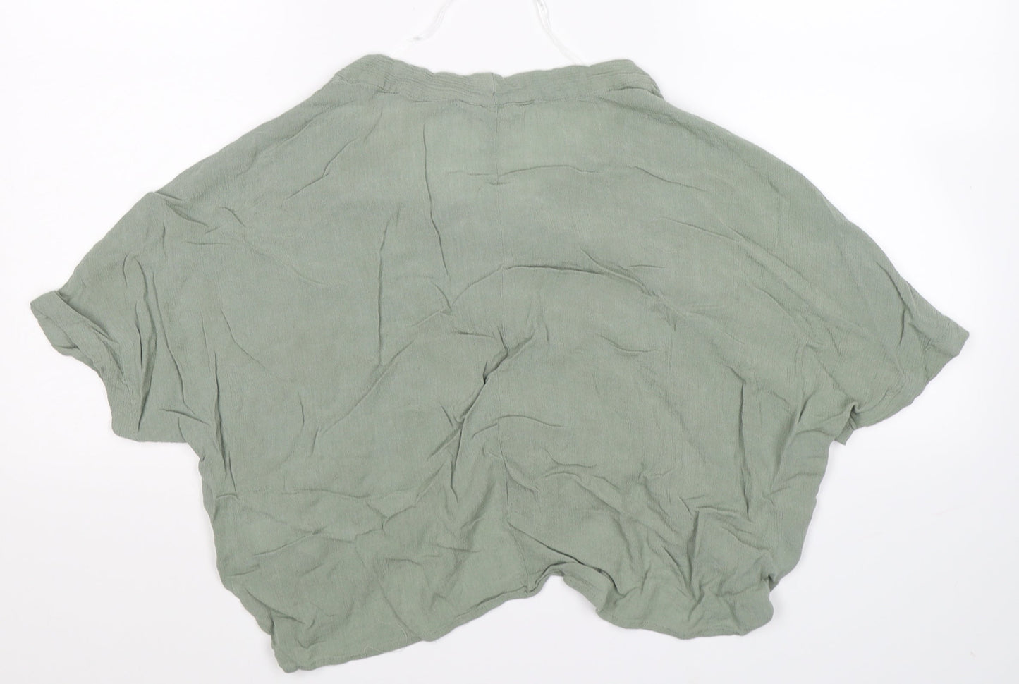 Primark Womens Grey   Basic Button-Up Size 10