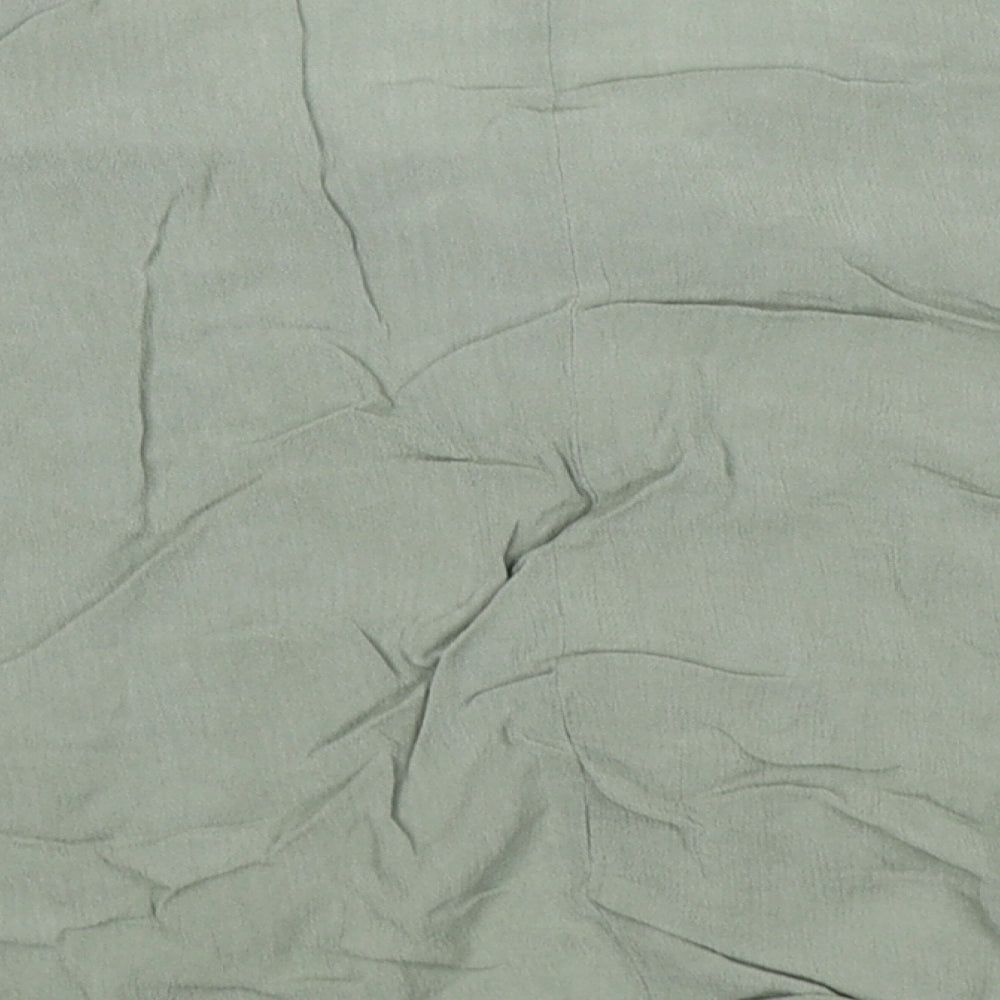 Primark Womens Grey   Basic Button-Up Size 10