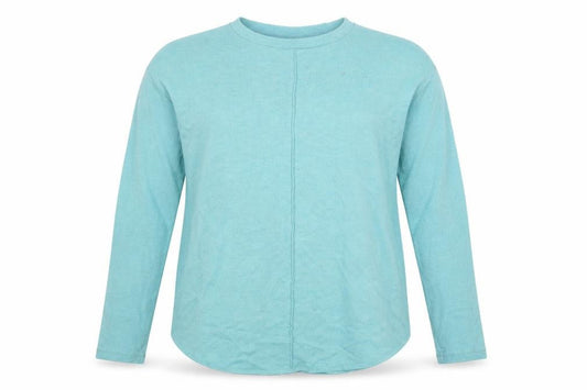 b.young Womens Blue  Knit Pullover Jumper Size M