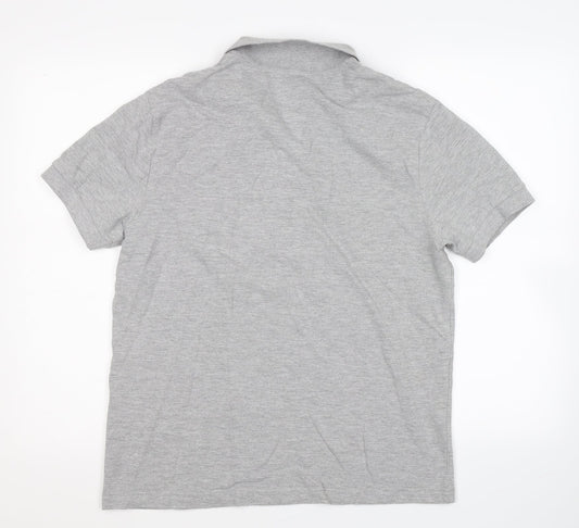 George Mens Grey    Polo Size M