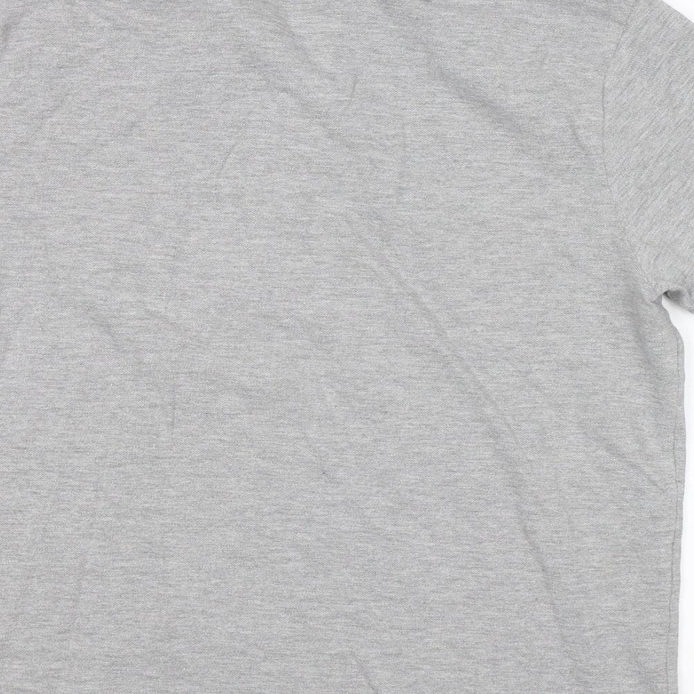 George Mens Grey    Polo Size M