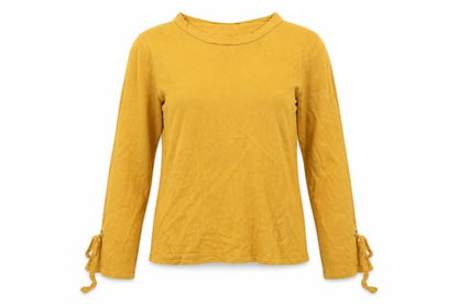 New Look Womens Yellow  Knit Pullover Jumper Size 8