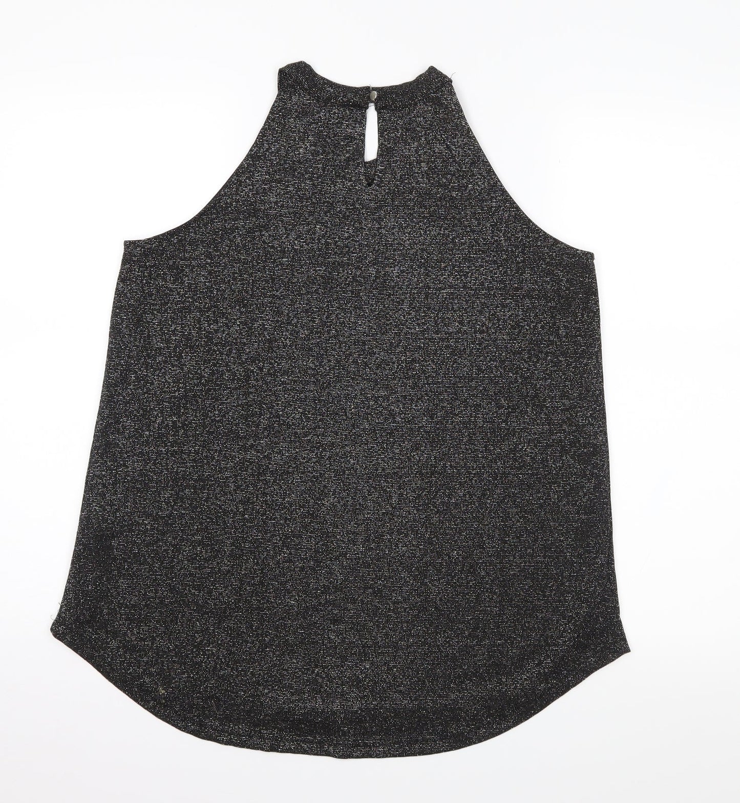 Avenue Collection Womens Black   Basic Blouse Size 12