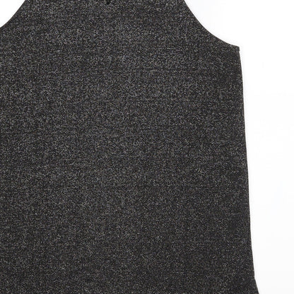 Avenue Collection Womens Black   Basic Blouse Size 12