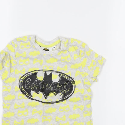 Batman Girls Grey   Pullover T-Shirt Size 3 Years