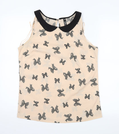 influence Womens Pink   Basic Blouse Size 12