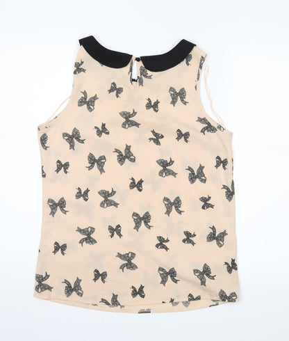 influence Womens Pink   Basic Blouse Size 12