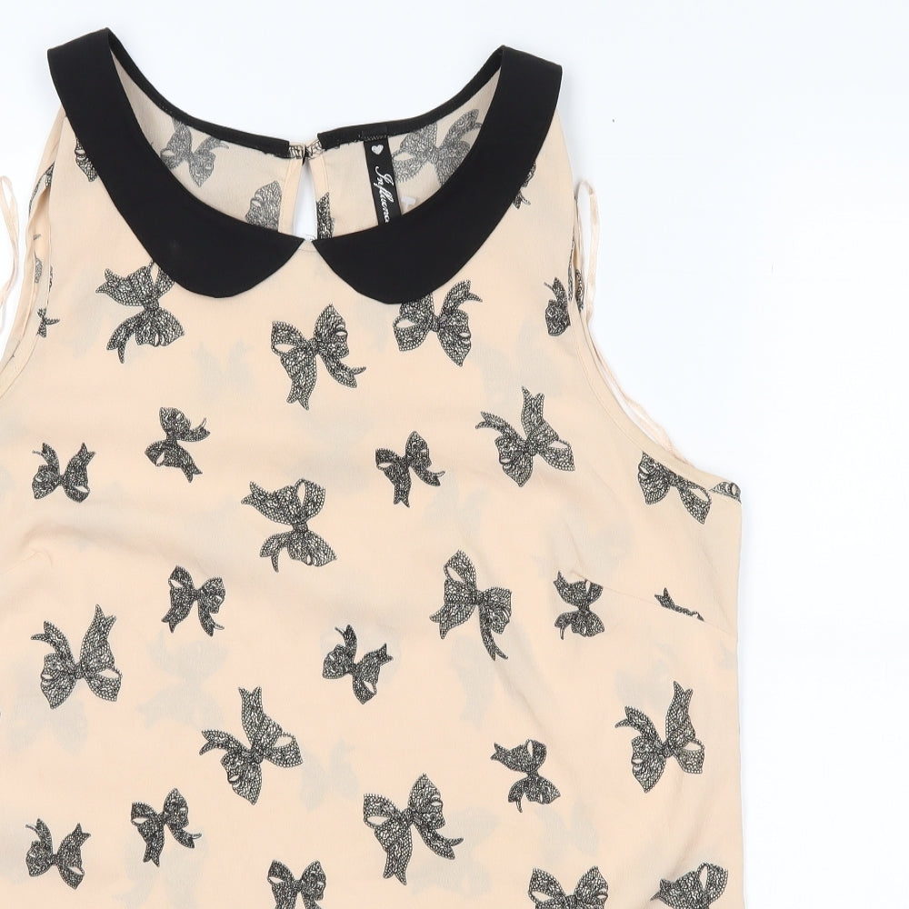 influence Womens Pink   Basic Blouse Size 12