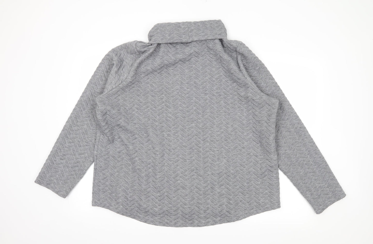 Souluxe Womens Grey   Pullover Jumper Size XL