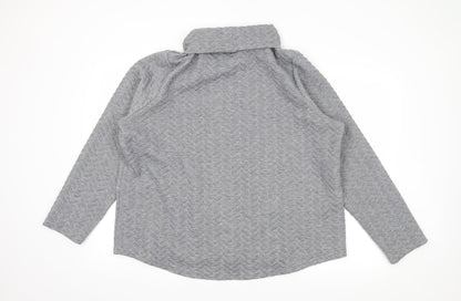 Souluxe Womens Grey   Pullover Jumper Size XL