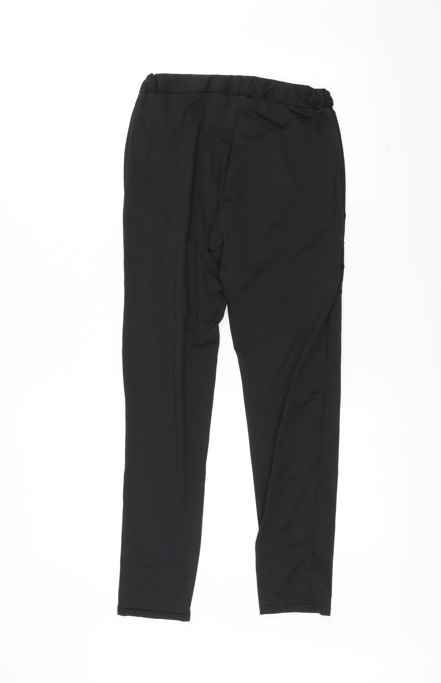 Tianxuan Womens Black   Jogger Leggings Size M L24 in